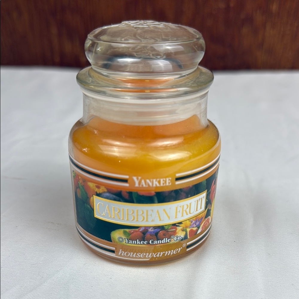 Yankee Candle Caribbean Fruit jar candle 3.7 oz